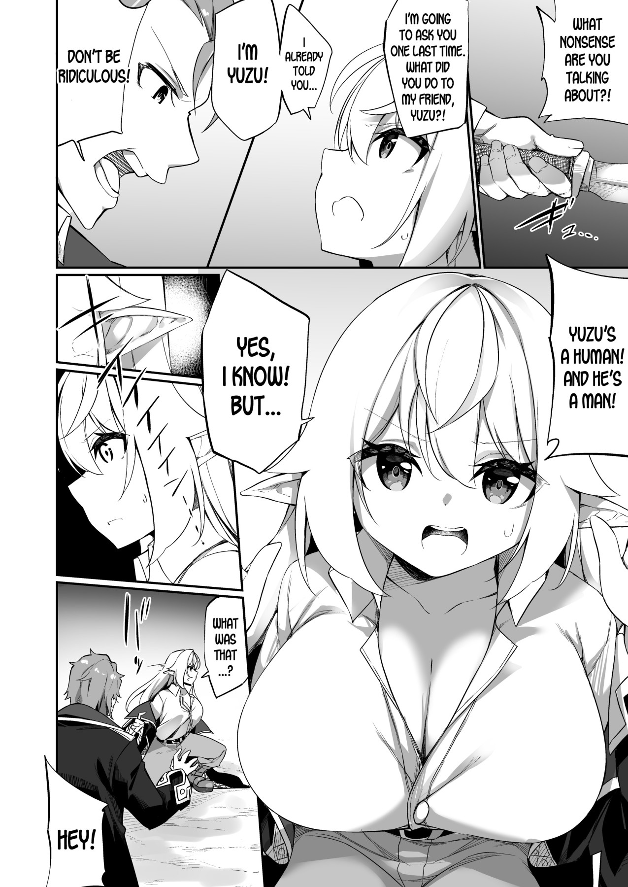 Hentai Manga Comic-A Story Where I Got Transformed From An Adventurer (Male) Into An Elf (Female) and Fucked By My Best Friend-Read-5